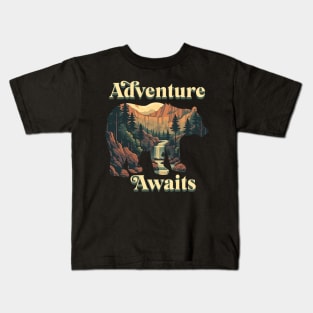 Adventure Awaits! Kids T-Shirt